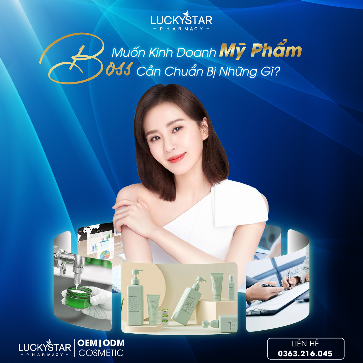 CÁC BƯỚC CẦN CHUẨN BỊ KHI KINH DOANH MỸ PHẨM